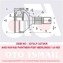 x AKS KAFASI DIŞ PARTNER-P207-BERLINGO-XSARA 1.6 HDI 06 15-0585
