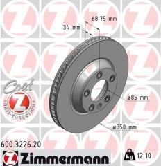 ÖN FREN AYNASI SOL AUDI Q7 3.0 TDI 06 TOUAREG 02 CAYENNE 3.2 4.5 S TURBO 02 350mm 986479249-DF4764S