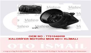 KALORİFER MOTORU MEGANE 98 KLİMALI
