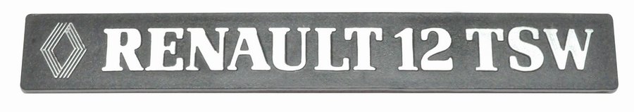 ARKA YAZI RENAULT 12 TSW R12