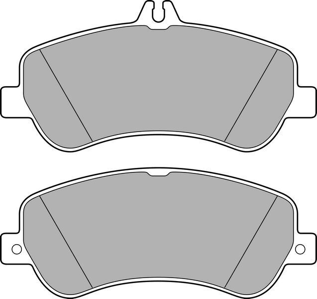 FREN BALATASI ON MERCEDES GLK-CLASS X204 09>15
