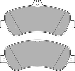 FREN BALATASI ON MERCEDES GLK-CLASS X204 09>15