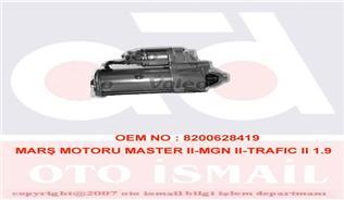 MARŞ MOTORU MASTER 2-MEGANE 2-TRAFIC 2 1.9 DCI-VIVARO-MOVANO 1.9 DTI