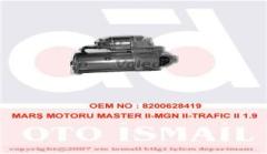 MARŞ MOTORU MASTER 2-MEGANE 2-TRAFIC 2 1.9 DCI-VIVARO-MOVANO 1.9 DTI