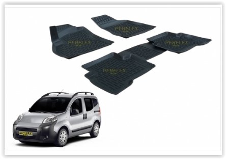 X PASPAS 3D X-MAT HAVUZLU CITROEN NEMO 08-17 SİYAH