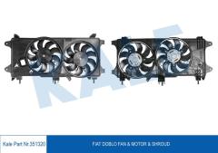 FAN MOTORU DAVLUMBAZLI FIAT DOBLO 1.3 MJET 03 1.9JTD 01 EURO 4 ÇİFT MOTORLU AC KLİMALI