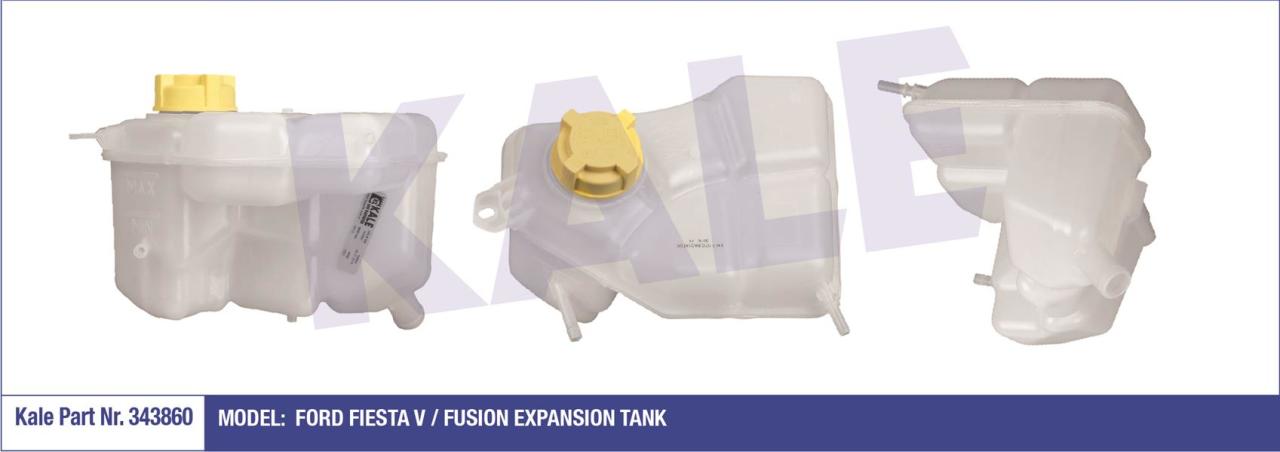 RADYATOR YEDEK SU DEPOSU FIESTA 5 FUSION 1.4TDCI 1.6TDCI 02 08 KAPAKLI