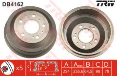 ARKA KAMPANA DUCATO-BOXER-JUMPER 94-02 18 MAXİ 254x98