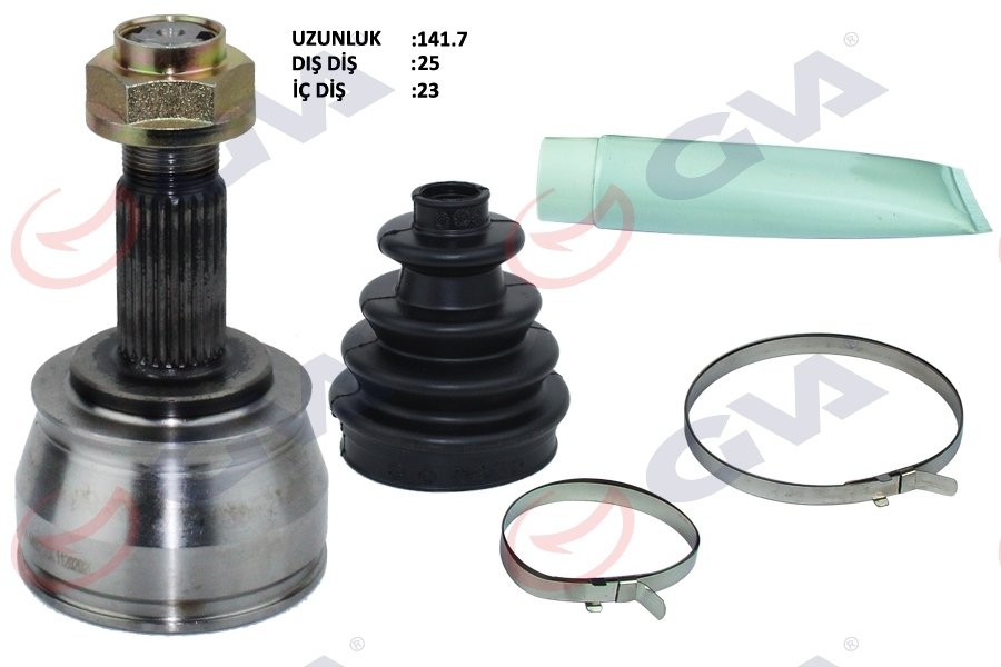 AKS KAFASI DIŞ ÖN CORSA D/PUNTO 1.3CDTI/MTJ 05-12 75HP DTH 25x23x51 144.5mm