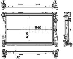 MOTOR SU RADYATORU MERCEDES W204 S204 C204 C218 W212 C207 R172