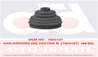 AKS KÖRÜĞÜ DIŞ ASTRA G-ASTRA F-VECTRA A-VECTRA B-VECTRA C 1.6-1.8-2.0 nitril butadien kauçuk