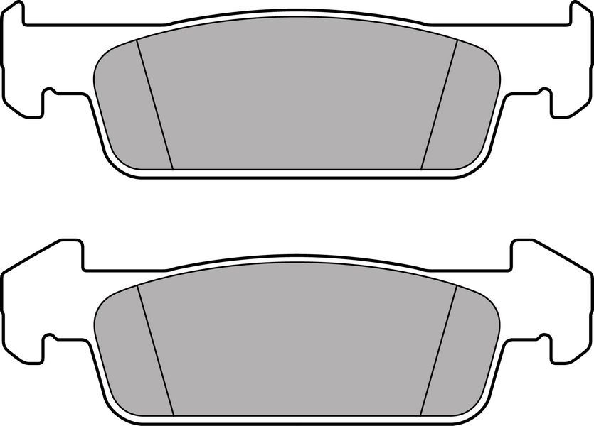 ÖN BALATA CLIO 4 1.2 1.5DCİ 12 > DACIA SANDERO 2 1.2.1.2 LPG 2012 > LOGAN 12 > 140.2x18x42