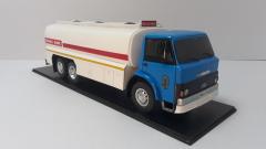 MAKET BOY:47-YÜKSEKLİK:16 CM 1:18 ÖLÇÜ FORD D-1210 TANKER SİYAH PANJUR