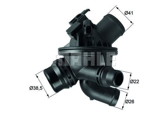 TERMOSTAT BMW F01 F02 F03 F04 N52 N53 N