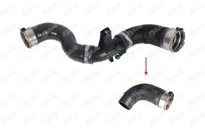 TURBO HORTUMU PLASTİK BORU HARİÇ ARKADAN ÇEKİŞLİ ARAÇLARDA KULLANILMIŞTIR MASTER 3-MOVANO B 95519366-95524211-1446300Q3A-1446300Q2G