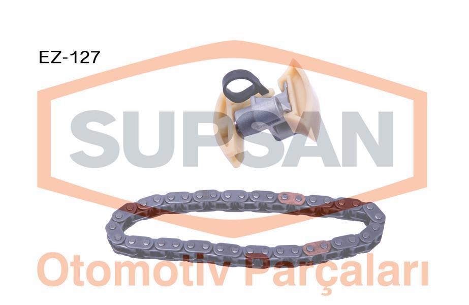 EKSANTRİK ZİNCİR SETİ P206-P207-P307-P407-PARTNER-BERLİNGO-C2-C3-C4-1.6 HDI FIESTA-FOCUS 04 11 C-MAX 1.6 TDCI VOLVO C30 06 12 S40 2 06 12 S80 2 10 12 V50 10 12 V70 3 06 11 1.6D