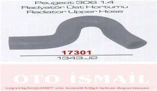RADYATÖR ÜST HORTUMU P306 1.4