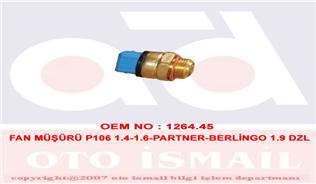 ELEKTRO FAN MÜŞÜRÜ 106-306-406-PARTNER-BERLINGO 91