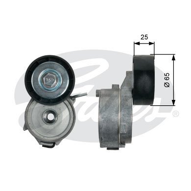 ALTERNATÖR GERGİ RULMANI VOLVO S80 2.0TDİ 08 V70 2.0D-FREELANDER 2.2 06 C5 2.2 MONDEO 2.0TDCİ 07 9653197280-C2Z16647-1345A034-1613840780-5751F5-5751G0