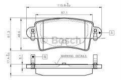 ARKA BALATA MASTER MOVANO 2 3 01 NS INTERSTAR 02 0986TB2401
