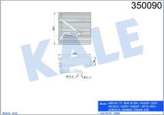 EVAPORATOR A3-TT-SEAT ALTEA-TOLEDO-LEOV-VW GOLF-CADDY-PASSAT-JETTA-EOS-SCIROCCO-SHARAN-TIGUAN-EOS