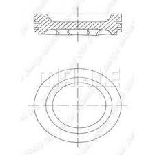 MOTOR PİSTON SEGMAN STANDART P206-207-307-PARTNER-C3-BERLINGO 1.6ie 8VTU5-JPL4 00 78.50 031PI00088100