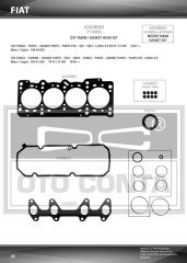 MOTOR CONTA TK. FULL FIAT 500 07 DOBLO 05 FIORINO 09 GRANDE PUNTO 08 LİNEA 07 PALIO 05 PUNTO EVO 09 12 ALFA ROMEO MITO 11 18 LANCIA YPSILON 11 1.2 1.4 199 A7.000-350 A1.000-FP4 KEÇELİ
