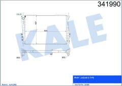 MOTOR SU RADYATORU FMBA FMBB QJBA XB AJ-V6 JAGUAR X-TYPE 1 X400 2003 2009