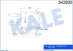 KLİMA KONDENSERİ VW POLO-LUPO-SEAT AROSA VARİANT AL-AL