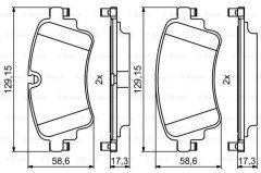 ARKA BALATA AUDI A4-A5-A7-Q5-Q7 2014 > 129.3x59x17.5