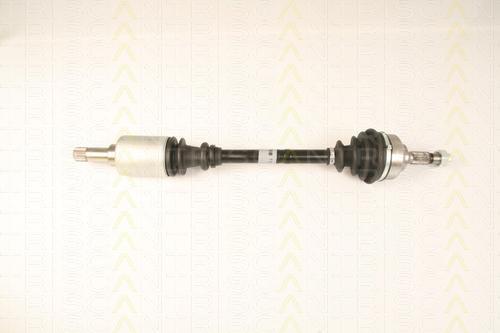 x AKS ÖN SOL C3 1.4 16V HDI-1.6 16V HDI 17-0706 UZUNLUK 633 MM