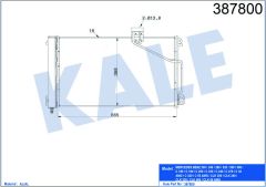 KLIMA RADYATORU MERCEDES W203 CL203 S203 C209 A209