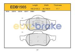 ÖN BALATA LAGUNA 2 3 01 MEGANE 2 02 GDB1540-FDB1440W-LP1714