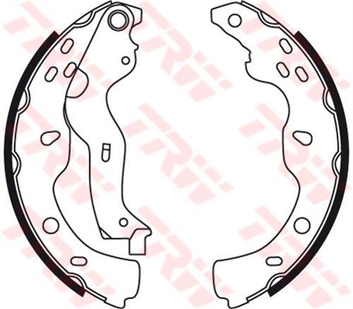 ARKA PABUÇ BALATA FIAT SEDICI 1.6-1.9 DMTJ 06 SUZUKİ SX4 1.5-1.6 VVT-1.6 DDiS-1.9 DDiS-2.0 06