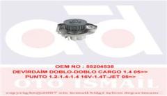DEVİRDAİM FIAT DOBLO 01 LINEA 07 PUNTO 09 PANDA 10 ALBEA 07 ALFA ROMEO MITO 11 LANCIA YPSILON 10 FORD KA 08 1.2 1.4 1.4 TJET