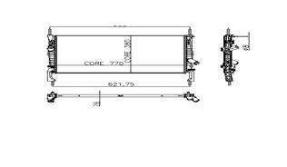MOTOR SU RADYATORU TRANSIT V347 2.2TDCI 2.4TDCI 3.2TDCI 06 KLIMALI
