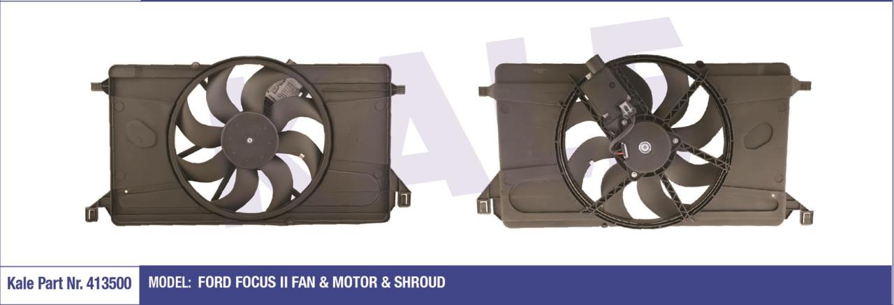 FAN MOTORU FOCUS 2 FOCUS 2 CMAX 1.6 ZETEC S 16V 2.0TDCI 03 07 KLIMALI