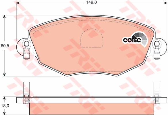 ON FREN BALATASI MONDEO 3 00>07 JAGUAR X TYPE 04>09
