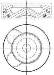PISTON SEGMAN 0.50mm FREELANDER 2 L359 2.2TD4 06 14 DISCOVERY SPORT L550 14 R.R EVOQUE L538 11 19 JAGUAR XF 1 X250 2.2 D 11 15 XF SPORTBRAKE X250 2.2 D 12 15