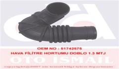 HAVA FİLTRE GİRİŞ HORTUMU FIAT DOBLO 1 1.3 JTD 2004