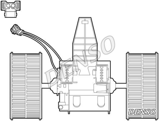 KALORIFER MOTORU BMW E60 E61 E63 E64