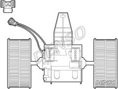 KALORIFER MOTORU BMW E60 E61 E63 E64