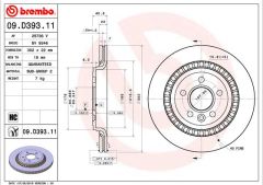 ARKA FREN AYNASI VOLVO S60 10 13 S80 2 08 13 V60 10 V70 08 XC70 07 13 302x5DL