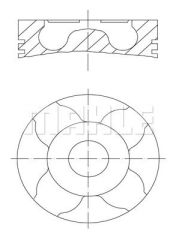 MOTOR PİSTON SEGMAN 0.40 PALIO-ALBEA-DOBLO 1.3 MTJ-COMBO-CORSA-MERIVA-TIGRA 1.3 CDTI 70.00