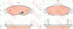 ÖN BALATA YARIS 1.0 99 9.05 1.3 02-9.05 1.4 D4D 01 9.05 1.5 VVTI TS 04/2001 9.05