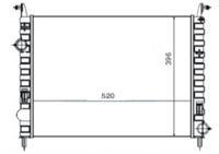 RADYATÖR ALBEA 1.3 JTD-PALIO YM-STRADA 06 AC 520X395x42 ALEMİNYUM
