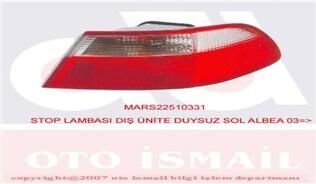 STOP LAMBASI DIŞ ÜNİTE DUYSUZ SOL ALBEA 03