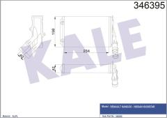 KALORİFER RADYATÖRÜ KANGOO-KANGOO EXPRESS 1.4-1.6 16V-1.5 DCI-1.9DTI-1.9DCI 234x158