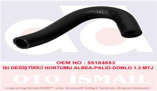 ISI DEĞİŞTİRİCİ HORTUMU FIAT PALIO-ALBEA-PUNTO-DOBLO-500-LİNEA ALFA ROMEO MİTO OPEL MERİVA-CORSA C-D ASTRA H SUZUKI SWIFT 4-SWIFT 3-SPLASH