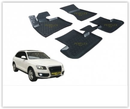 PASPAS 3D X-MAT HAVUZLU AUDI Q5 09 SİYAH